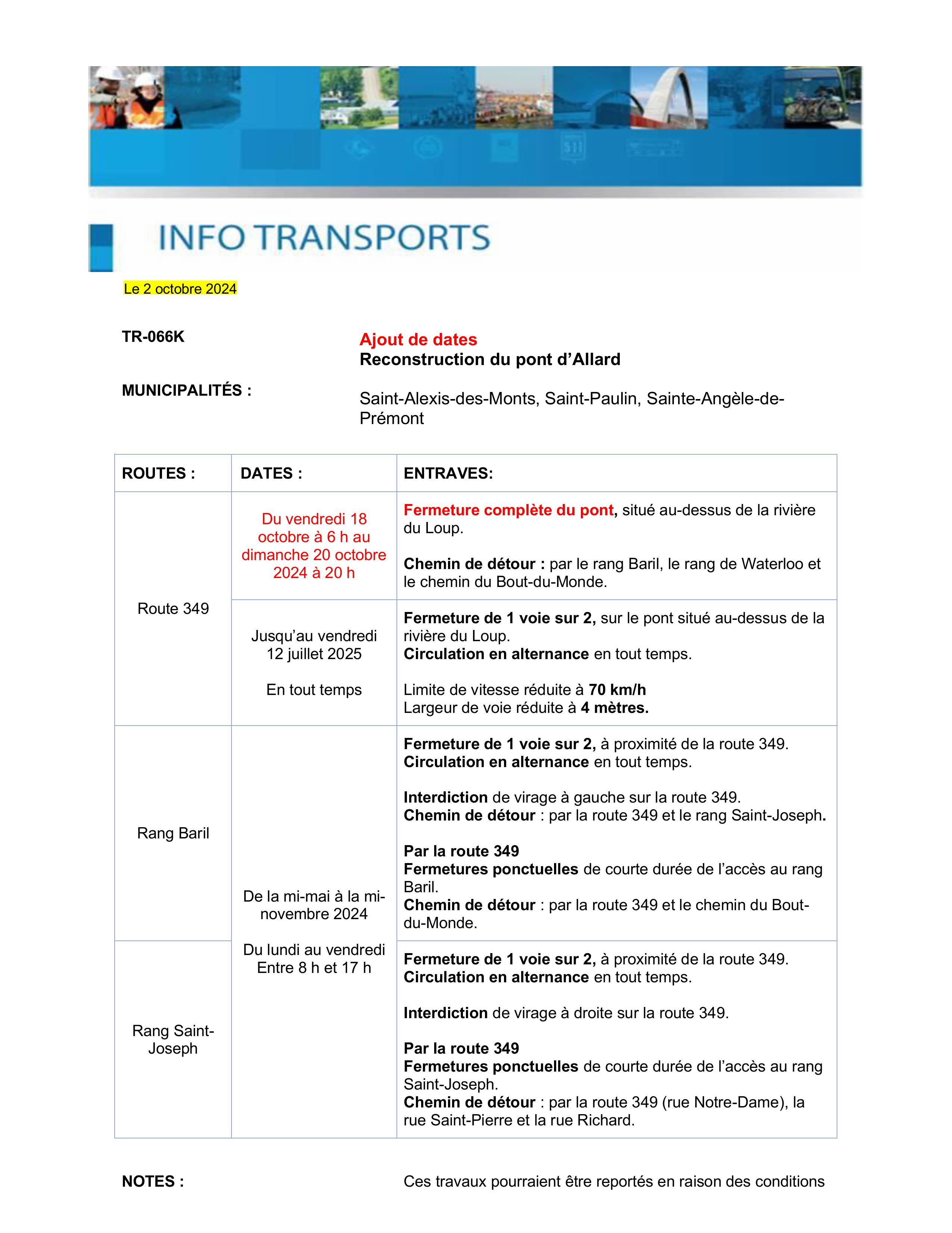 2024 10 02 mtq tr 066k ajout de dates reconstruction du pont dallard p 04299 p 20040 route 349 saint alexis des monts et saint paulin images 0